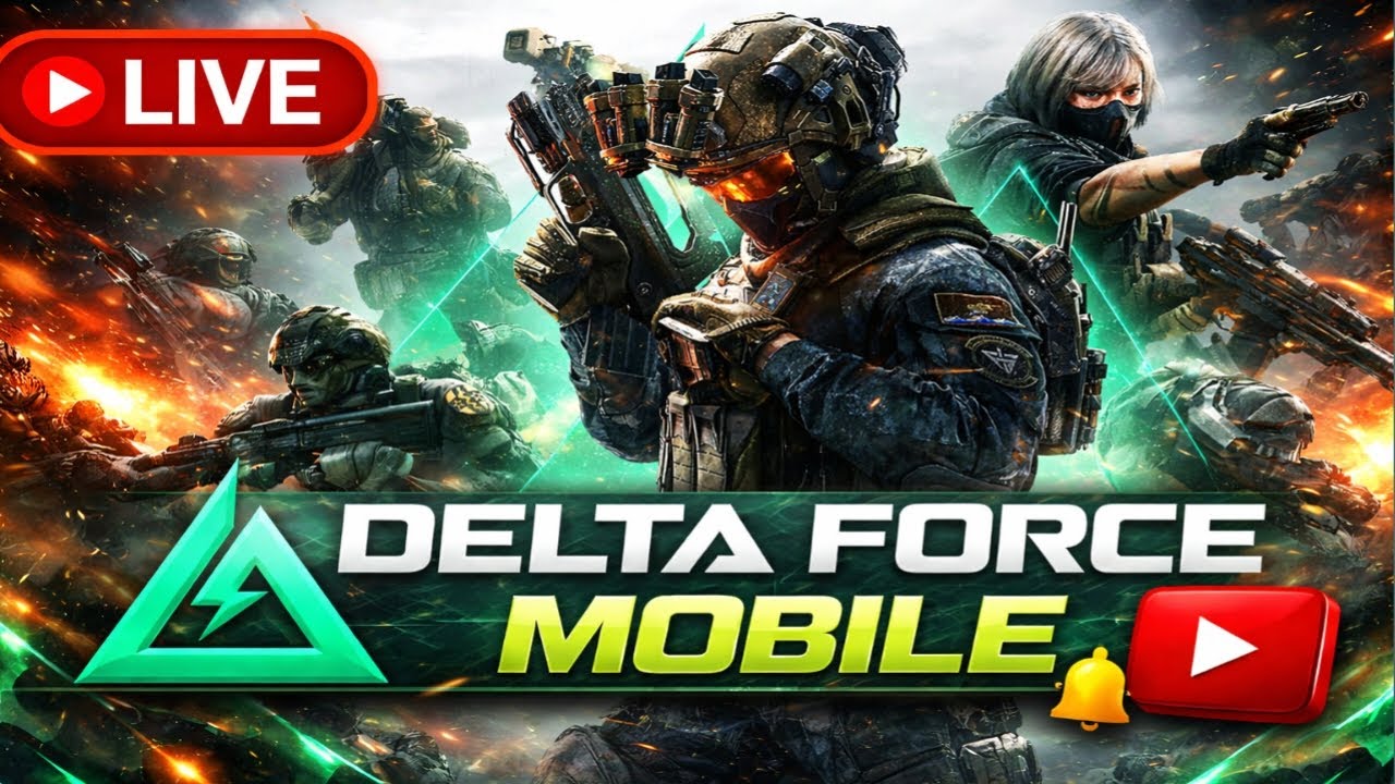 Let’s Play Delta Force Mobile | Chill Gameplay 🔴 LIVE
