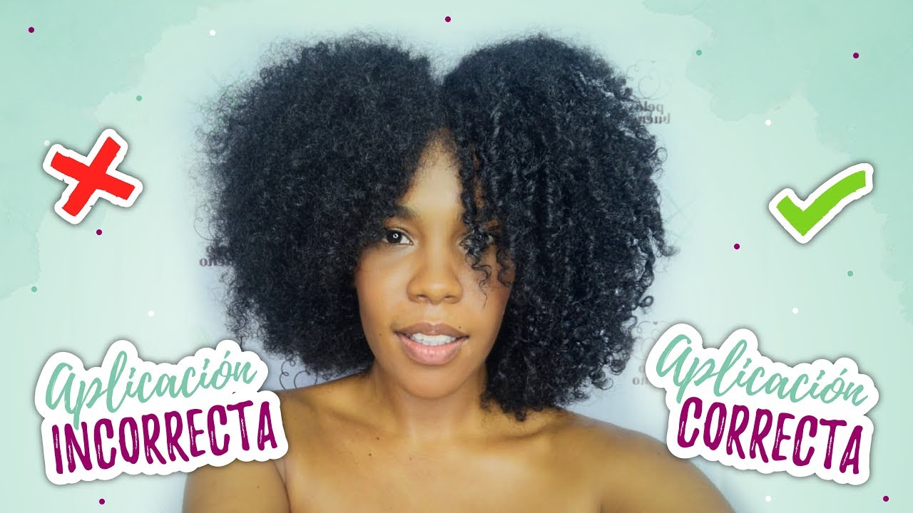 CÓMO APLICAR LOS PRODUCTOS EN PELO AFRO-RIZADO