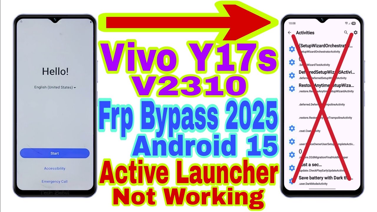 Vivo Y17s (V2310) Game Over Android 15 Frp Bypass | New Trick 2025 | Frp Reset/Bypass Google Account
