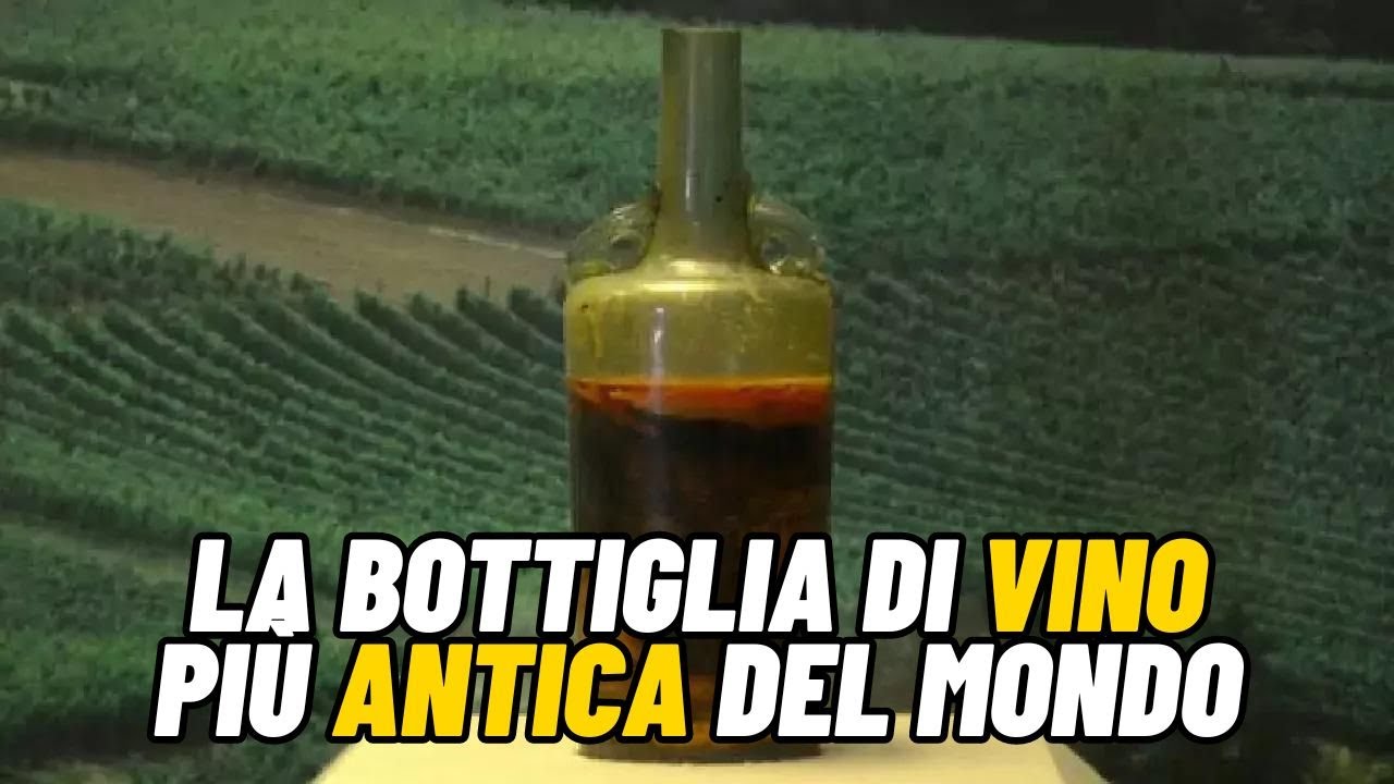 La bottiglia di vino più antica del mondo si trova in Germania ed ha quasi due millenni d’età