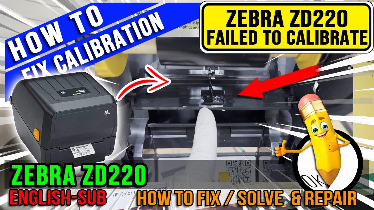 Zebra ZD220 Failed to Calibrate | How to Fix 100% Solution