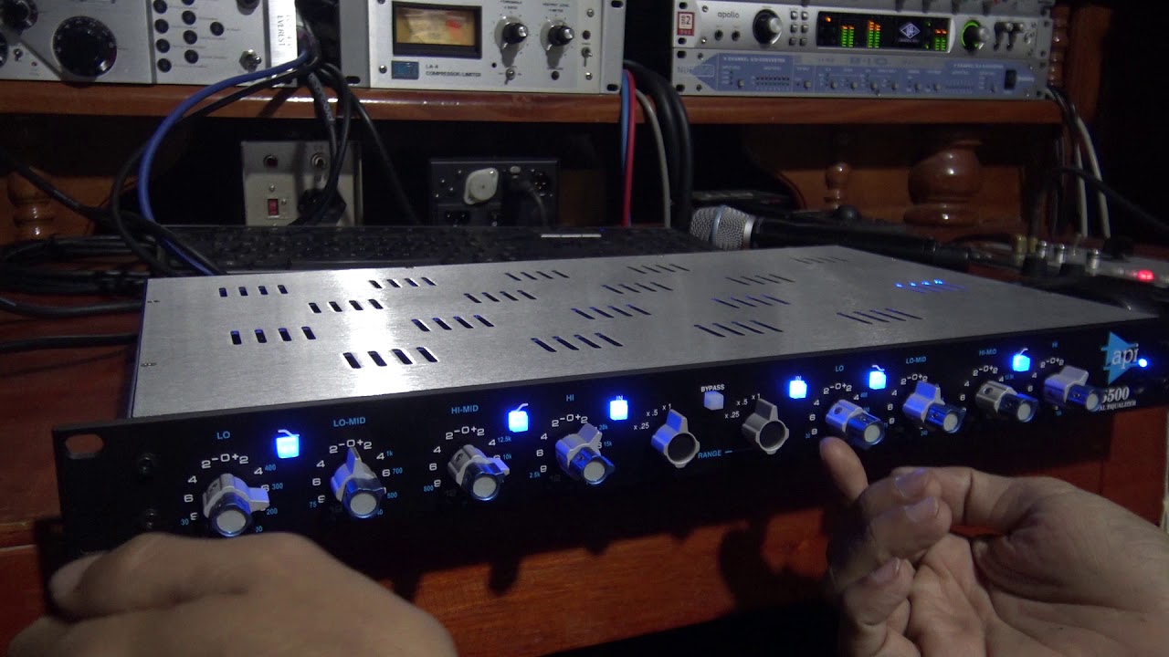 API 5500 Dual Equalizer {Test }