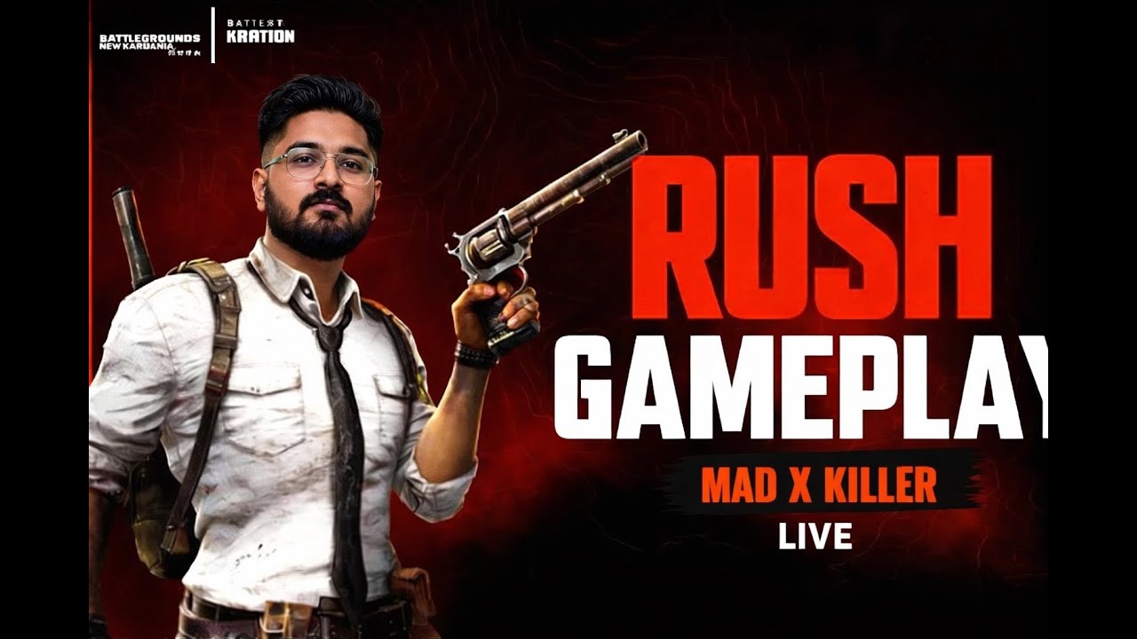 MAD X KILLER LIVE 🔴 | fun Gameplay | PUBG