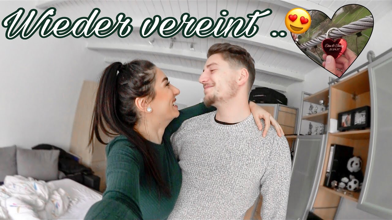 Wiedervereint! 🤞🏻😍 #Vlog Liebesschloss anbringen in Stuttgart! 🔐