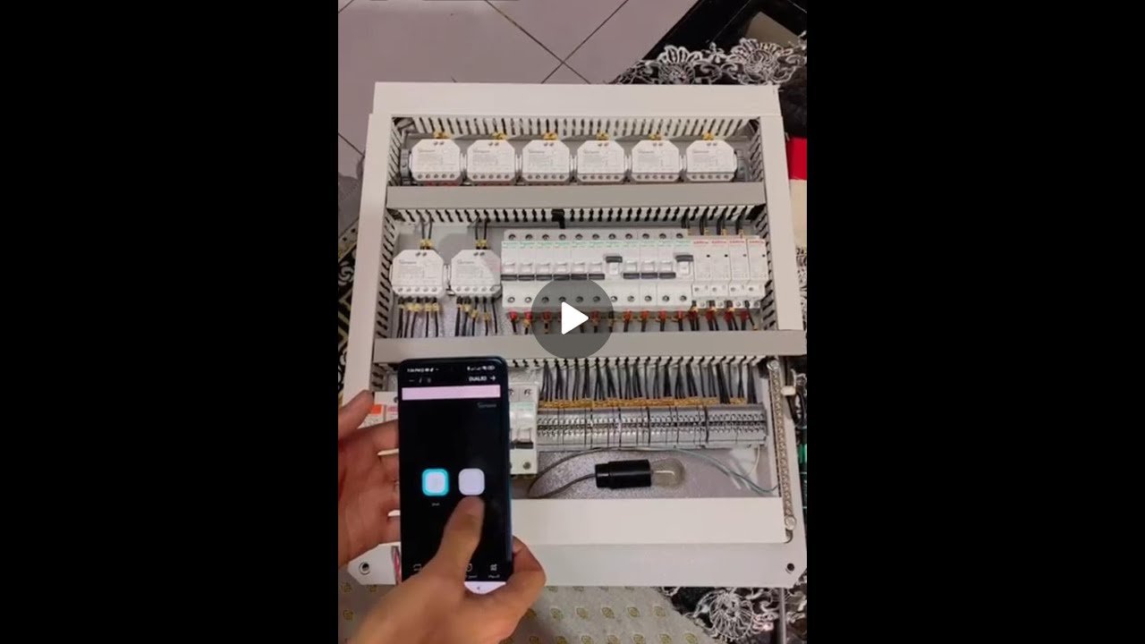 اتعلم ازاي تعمل لوحة شقتك smart بنفسك لوحه تصنيع تفصلي لوحة سمارت 16 خط مقاس 50*60
