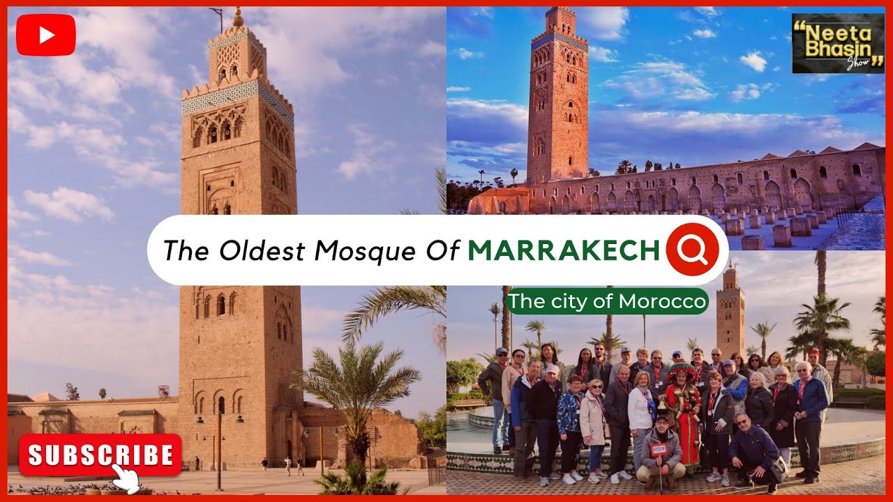 The Koutoubia Mosque, the oldest mosque of Marrakesh known as a Kasbah Mosque!