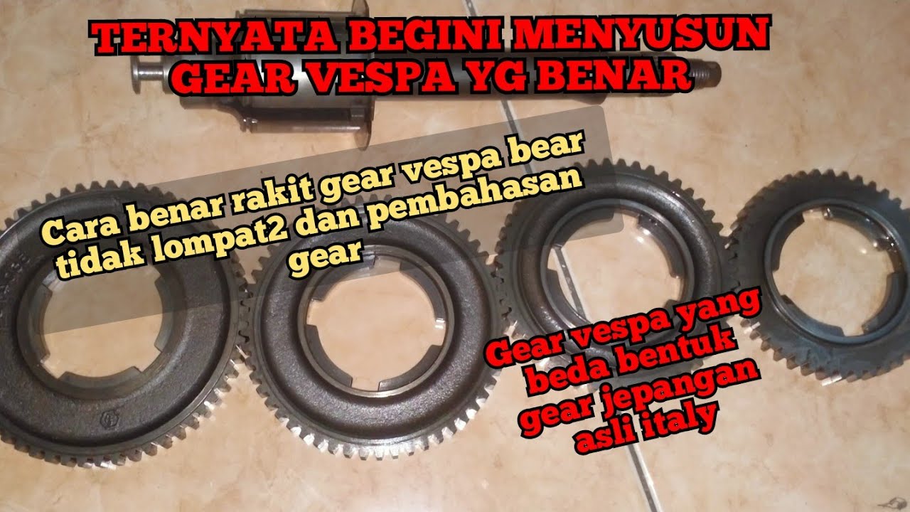 Vespa Px Gear Box Vespa Racing Proses Pemasangan #vespaindonesia #vespa  #vespasprint  #vespanewpx