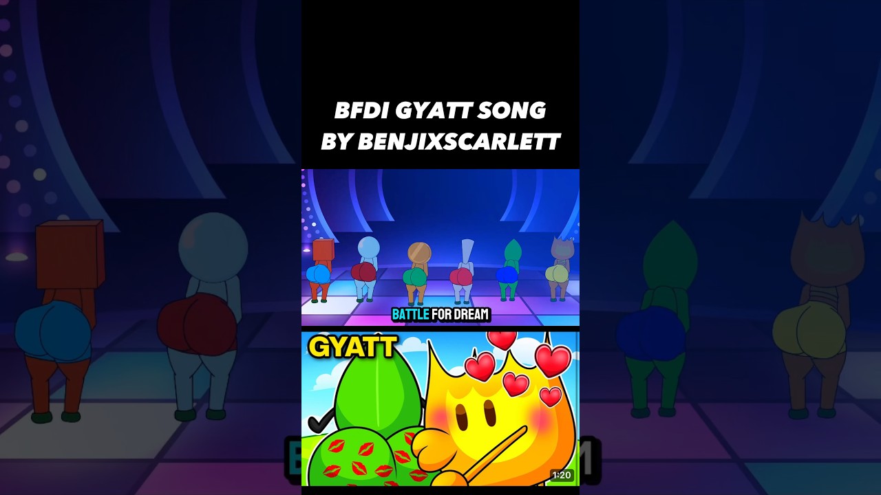 Battle For Dream Island Gyatt Song Animated Music Video 🎶