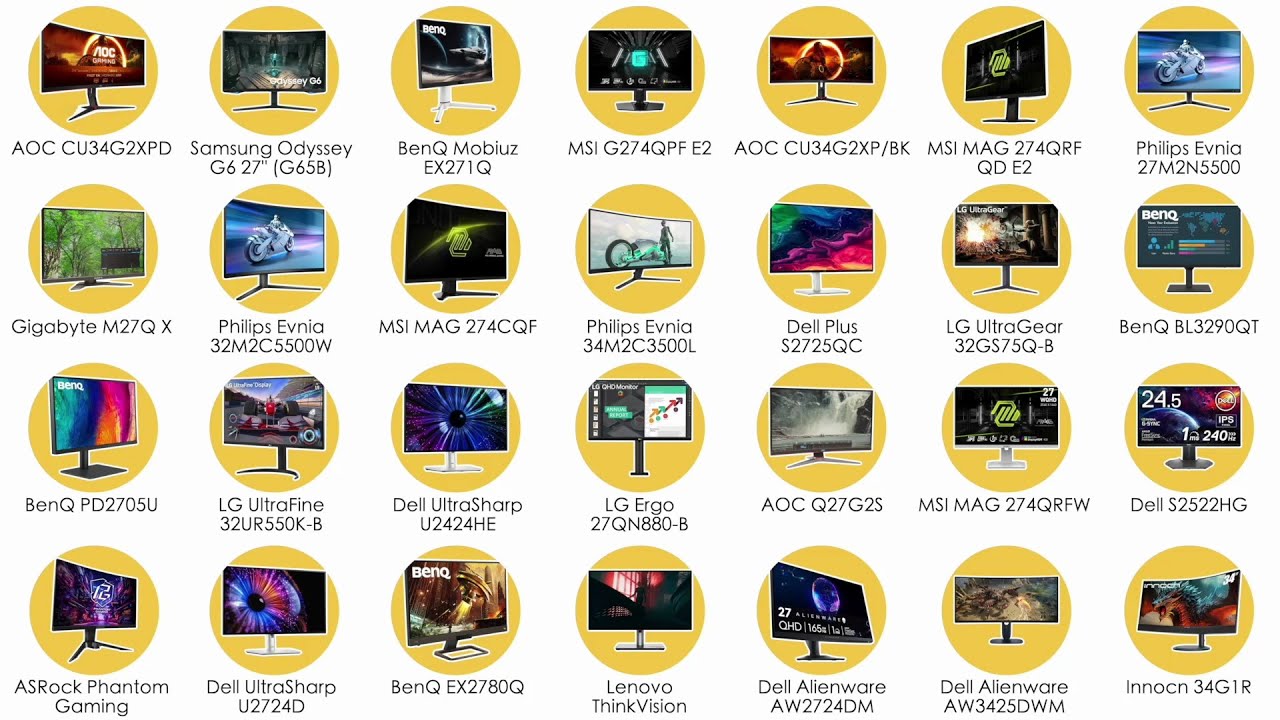 All The Best Monitors Under $500 in 2025 (In 15 Minutes)