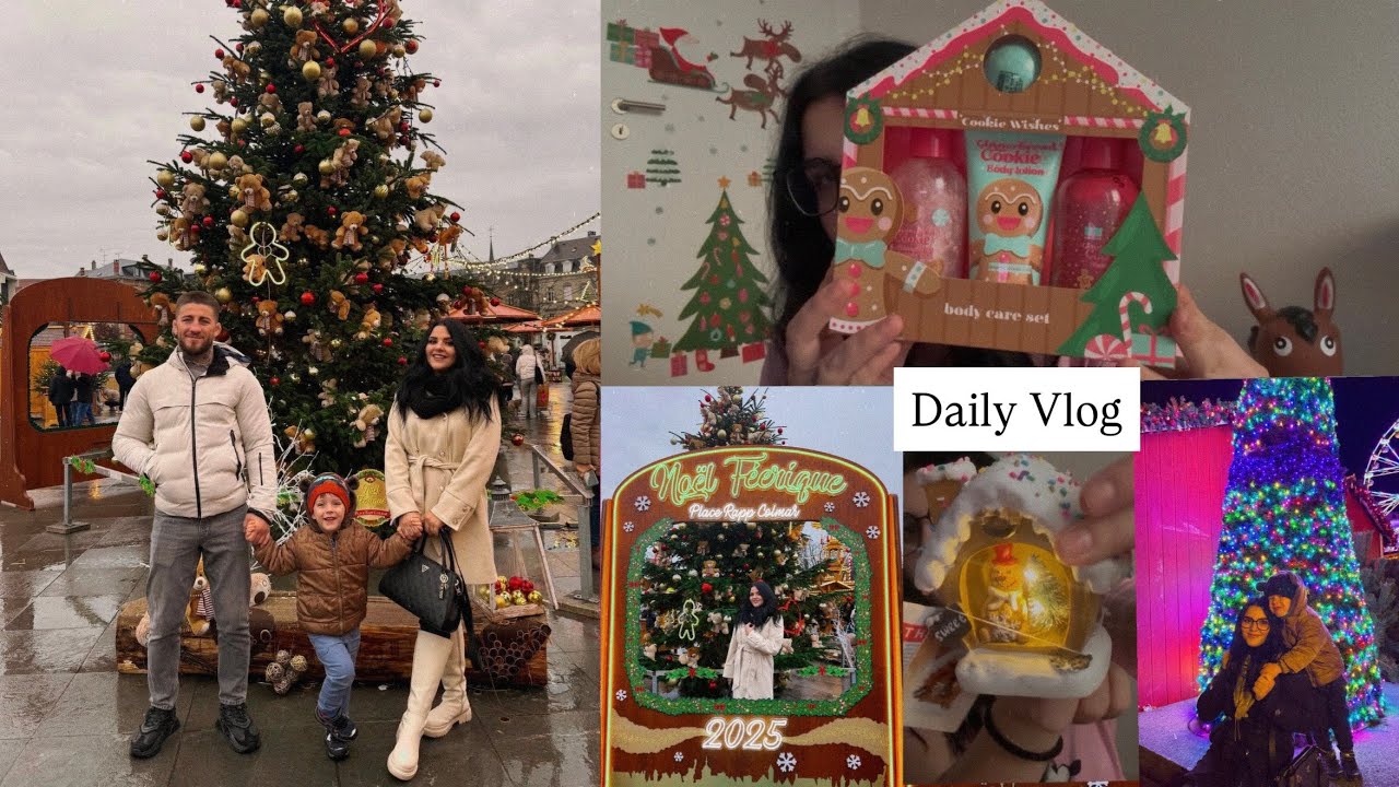Trag de Crăciun în Montreux & Colmar🎄 + Primele Cadouri 🎁