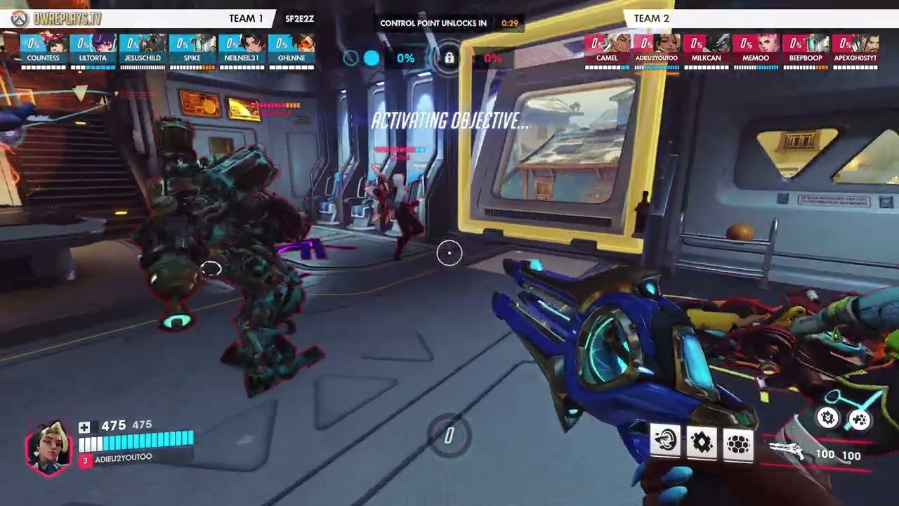 Best Domina by ADIEU2YOUTOO &mdash; Overwatch Replay SF2E2Z