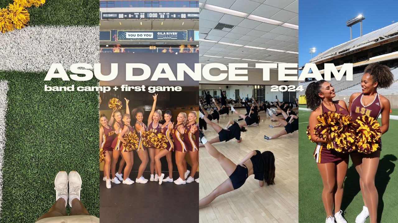 ASU DANCE TEAM: fall band camp + first football game 2024