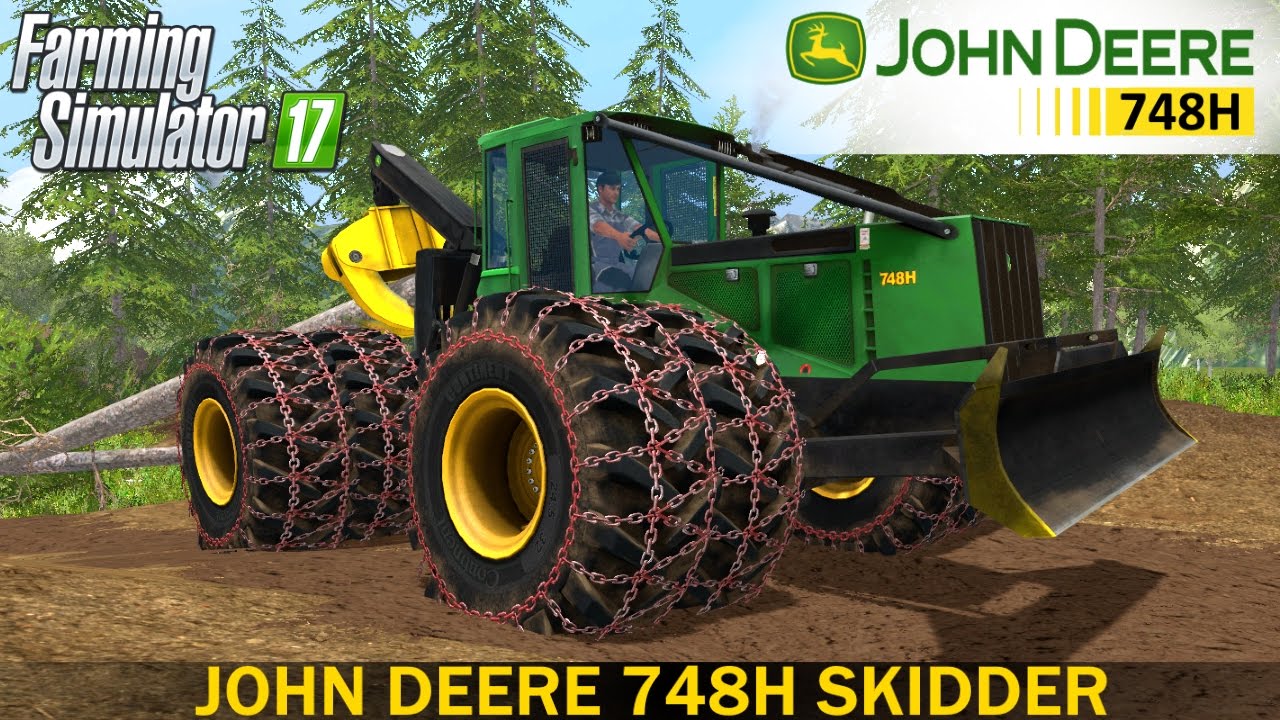 Farming Simulator 17 JOHN DEERE 748H SKIDDER