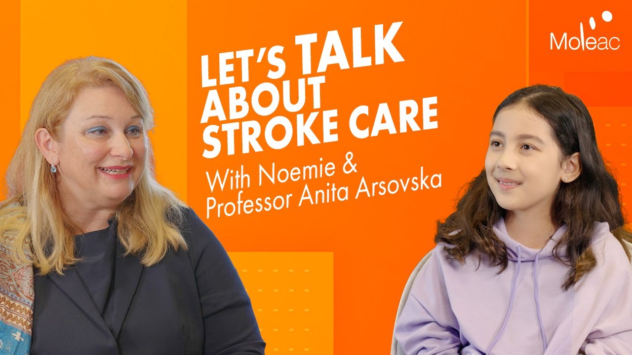 Stroke Care with Professor Anita Arsovska and Noemie.