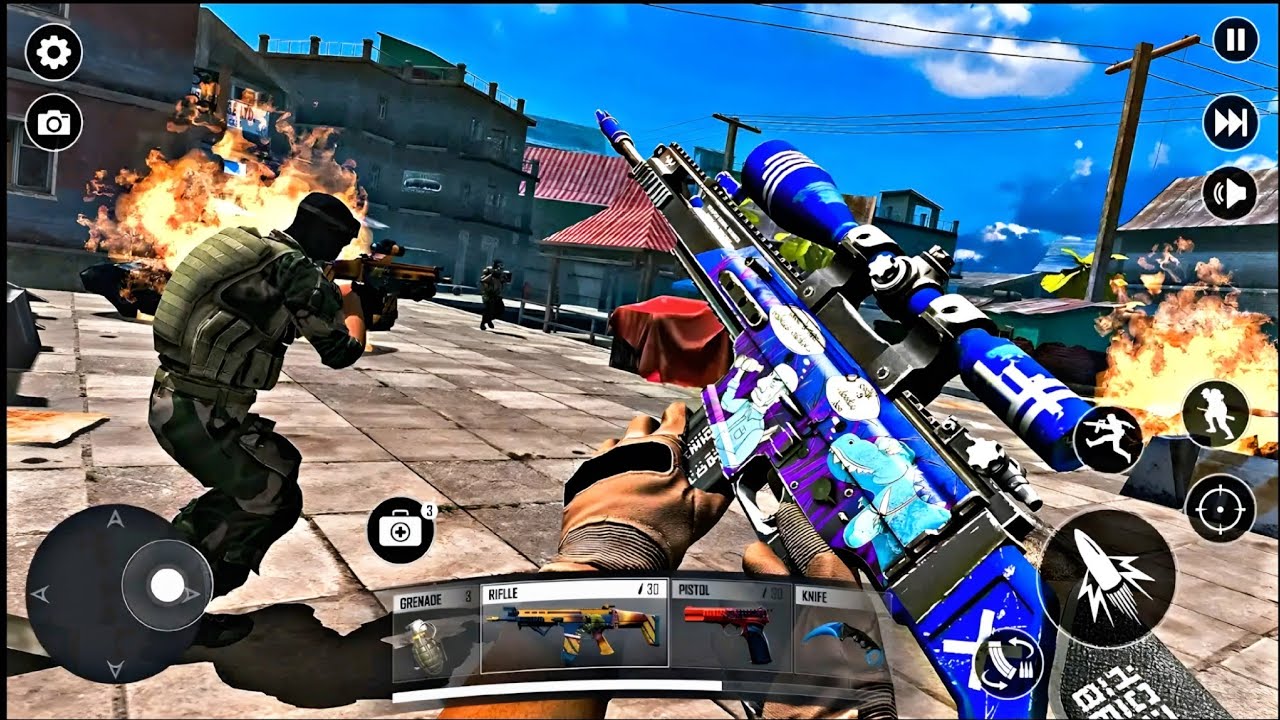 WarStrike Offline Gun Shooting Game Android Gameplay | New FPS Game