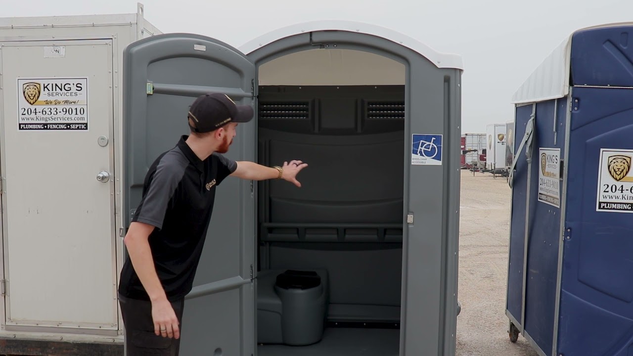 King's Services Portable Toilet Tour!
