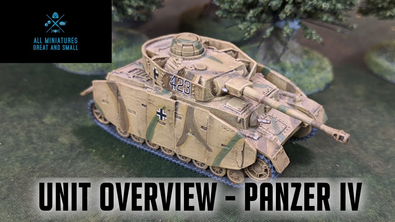 Flames of War Unit Overview - German Panzer IV (Bagration)
