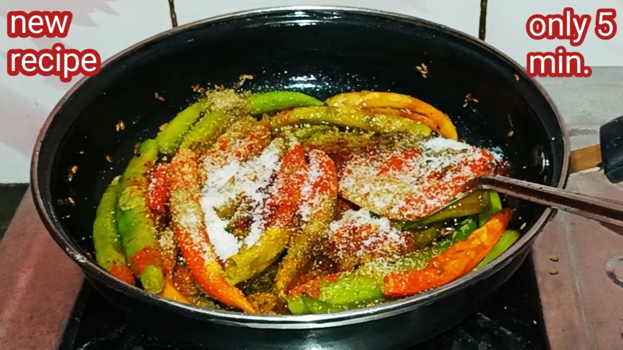 दो की जगह चार रोटी खाओगे जब हरी मिर्च की ये टेस्टी सी रेसिपी बनाओगे //dahi waali hari mirchi