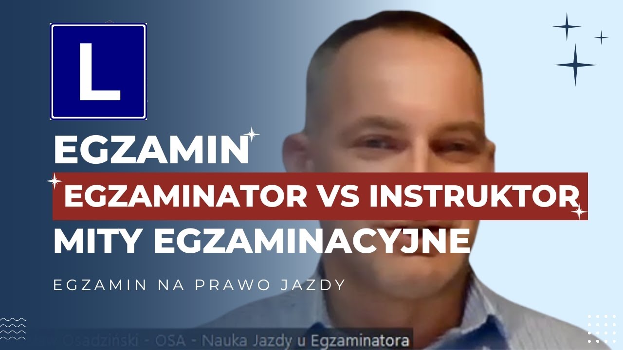 Egzaminator vs instruktor. Na co uważać podczas egzaminu na prawo jazdy❓ #naukajazdy