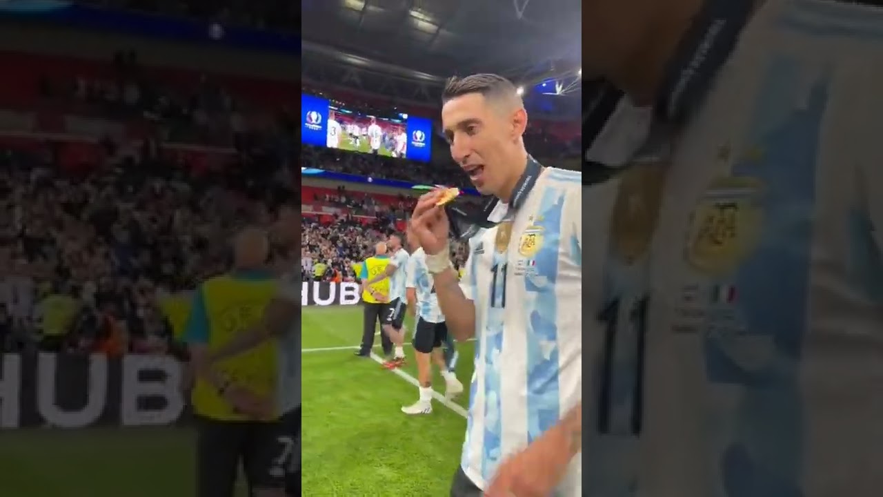 Angel Di Maria is on Finalissima Medal 😍 | #finalissima #argentina #italy #dimaria