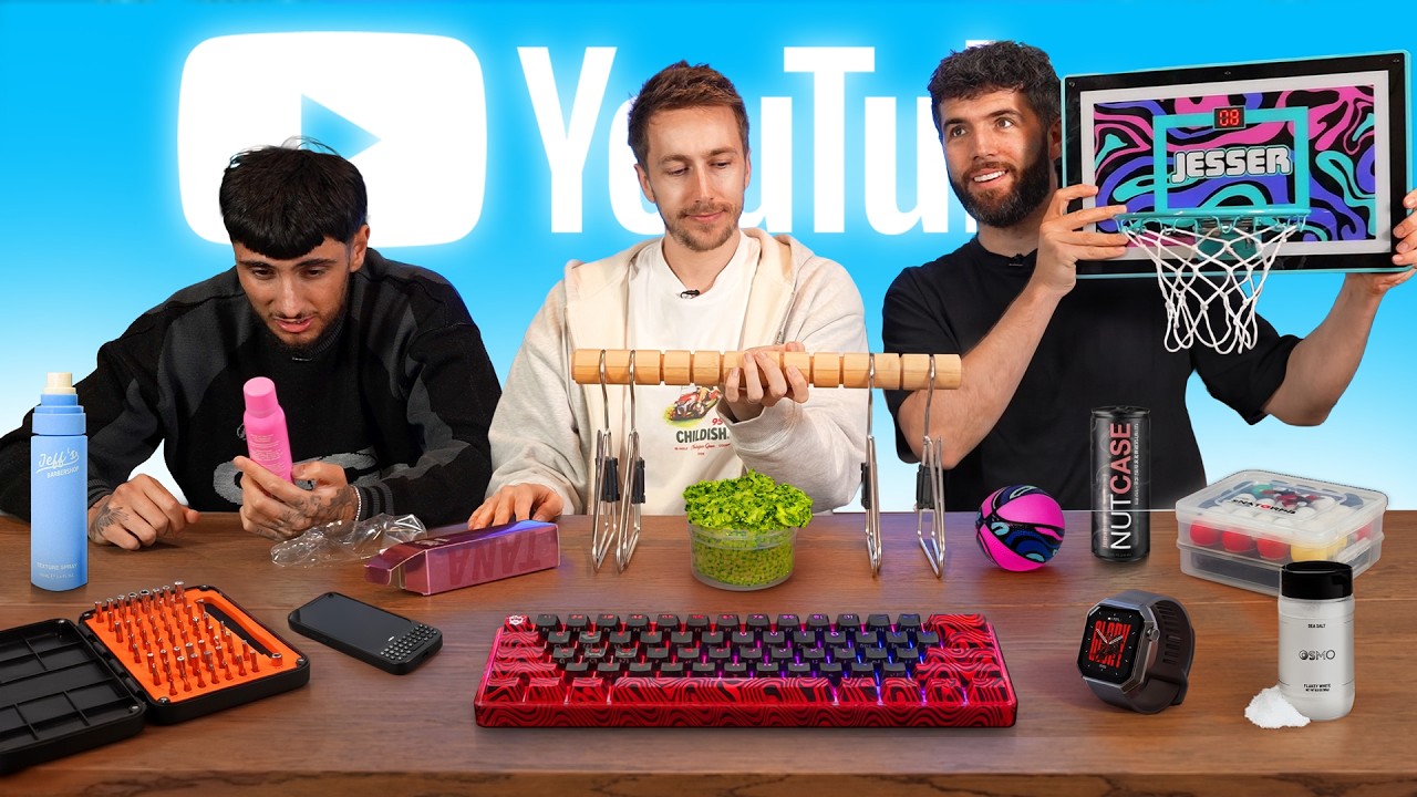 BRUTALLY RANKING YOUTUBER PRODUCTS!