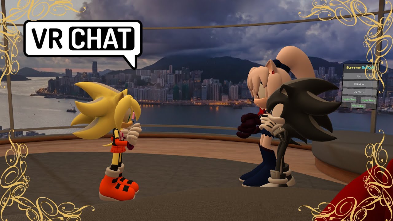 BRIGHT & COLORFUL MEET BLACK & WHITE?! Sailor Peace Introduces Toon Shadow to A.G. - VRChat