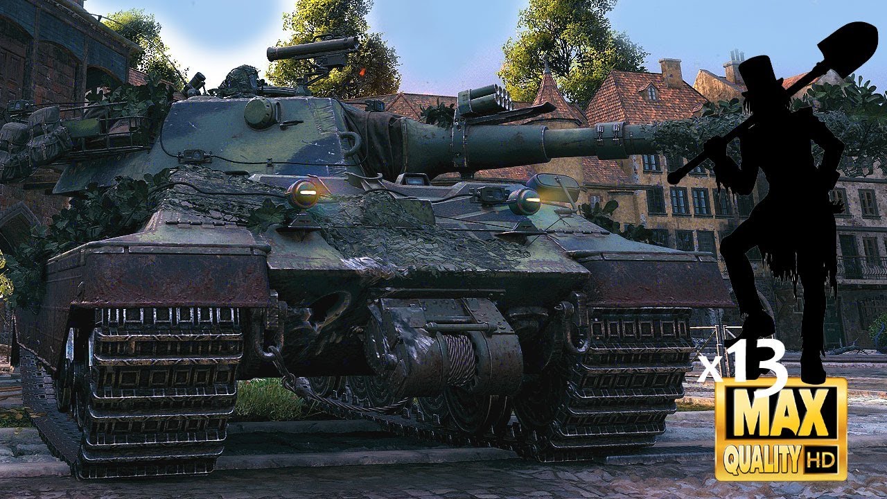 E 50 M: 13 czołg&oacute;w zniszczonych na Himmelsdorfie - World of Tanks