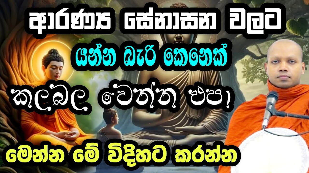 ඉන්ද්‍රිය භාවනාව සරළව  | Hasalaka Seelawimala Thero | හසලක සීලවිමල හිමි