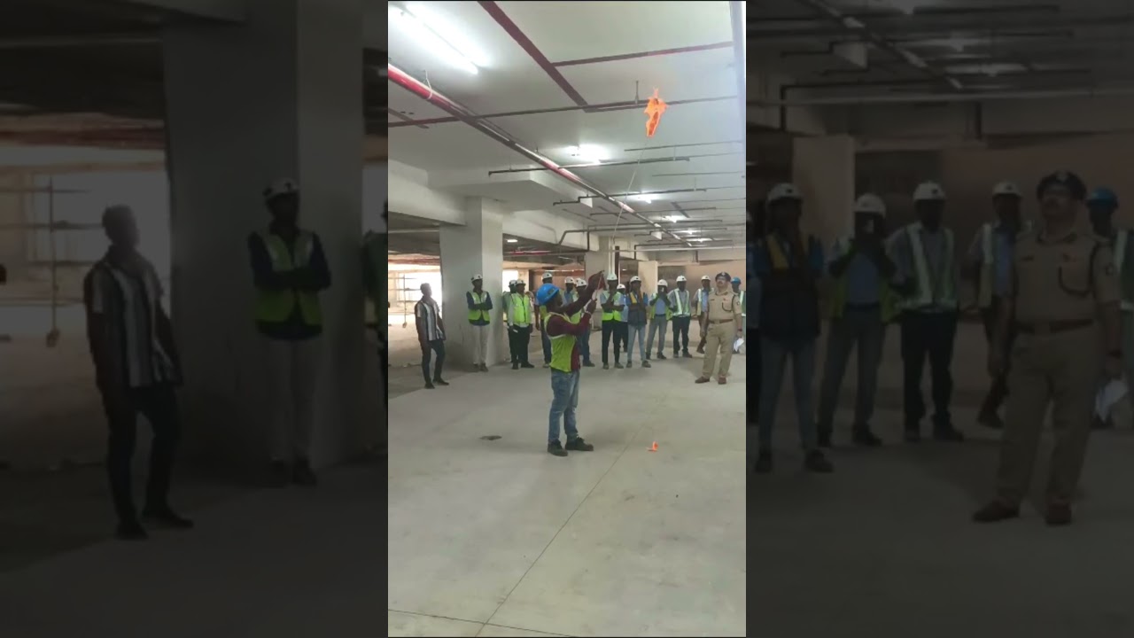 Fire fighting testing #fire #workers #building #firefighter #firefighting