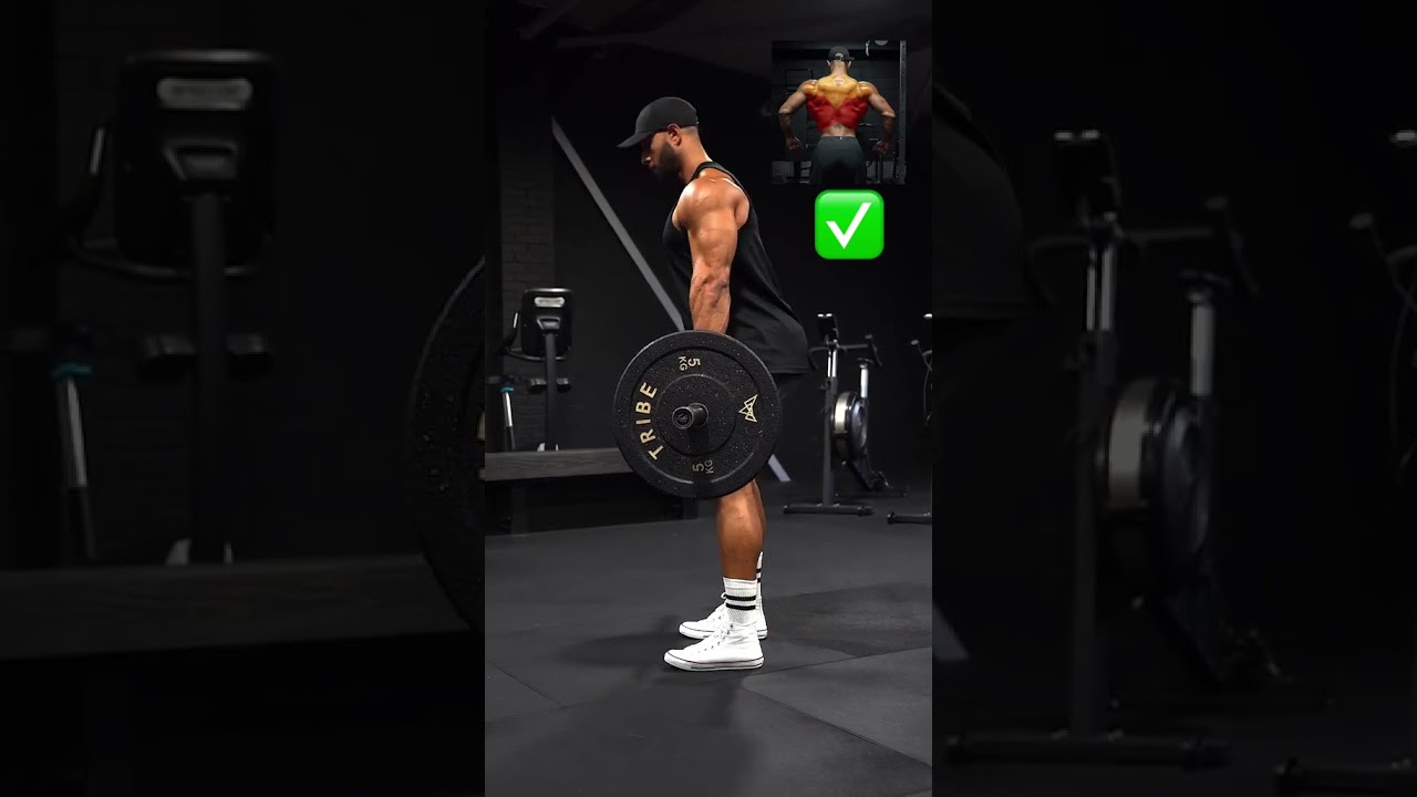 B&agrave;i tập x&ocirc; lưng đ&uacute;ng c&aacute;ch cho nam #gym #sports #fitness