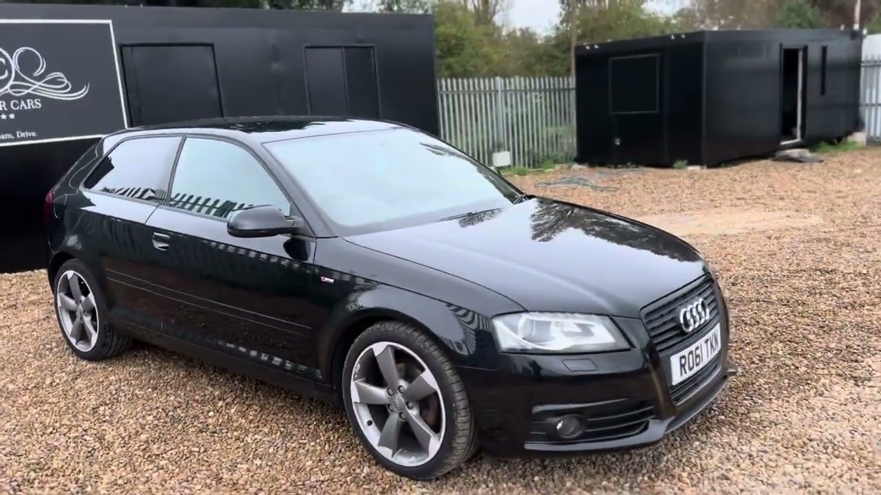 Emperor Cars - 2011/61 Audi A3 2.0TDI Black Edition 3 Door Manual - For Sale