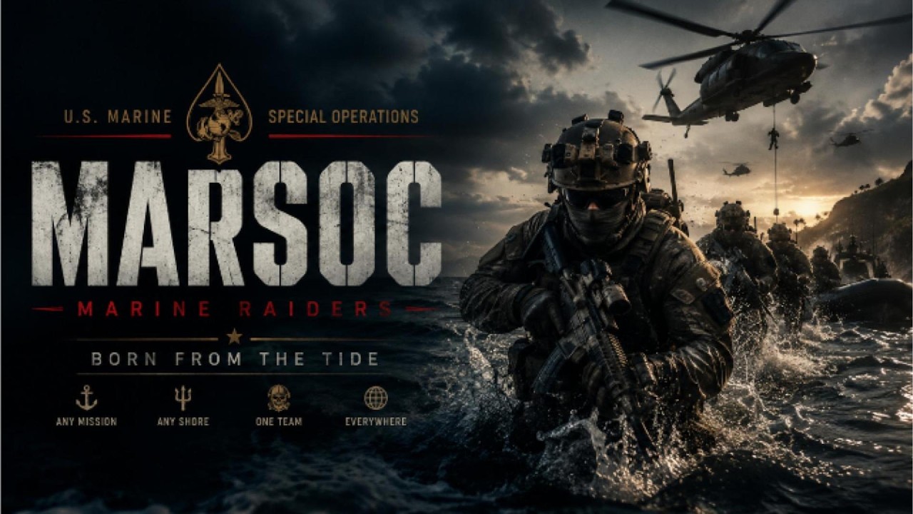 Marine Raiders | The Men Who Strike From the Sea | Born From the Tide
