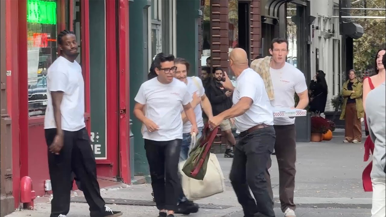 One Night Only - Filming in NYC with Callum Turner