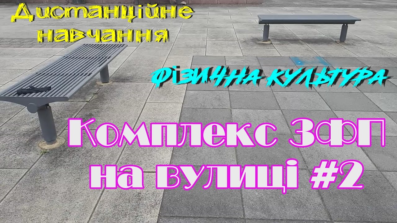 Комплекс ЗФП на вулиці №2. Дистанційне навчаня. Фізична культура.