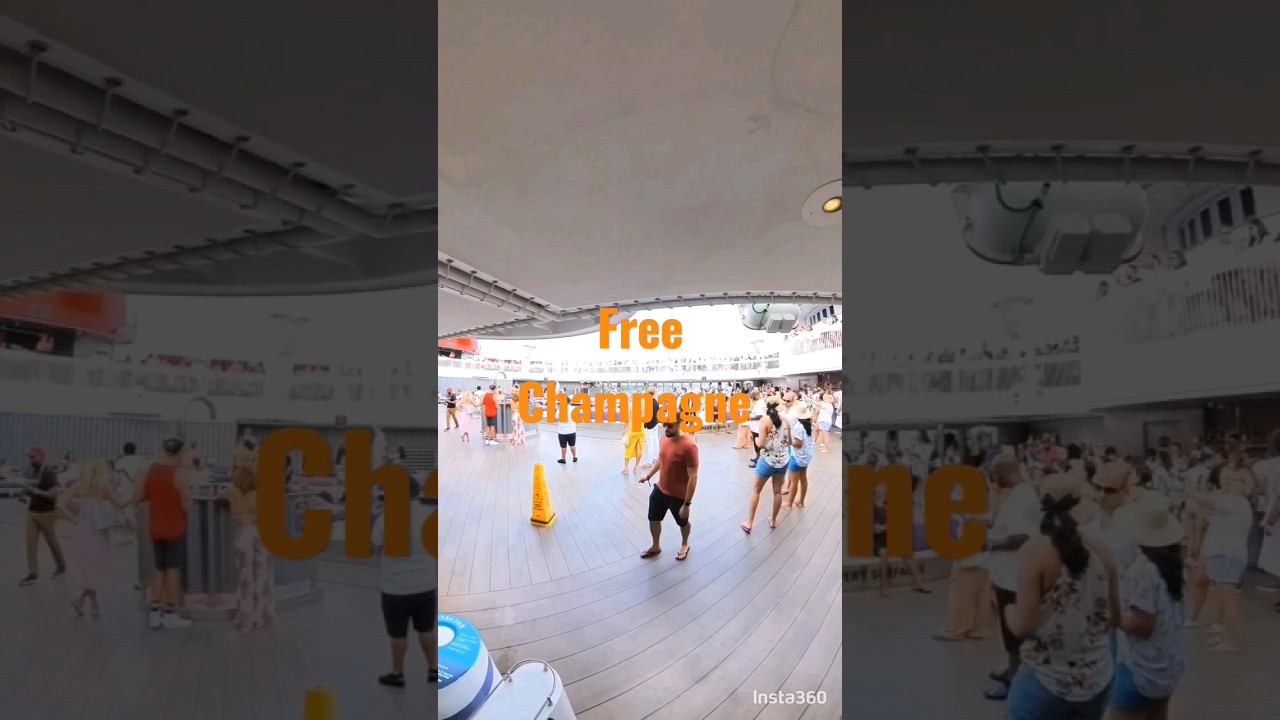 Scarlet Lady Sail Away Party #cruising #cruiseship #virginvoyages #miami #sailaway #Scarletlady