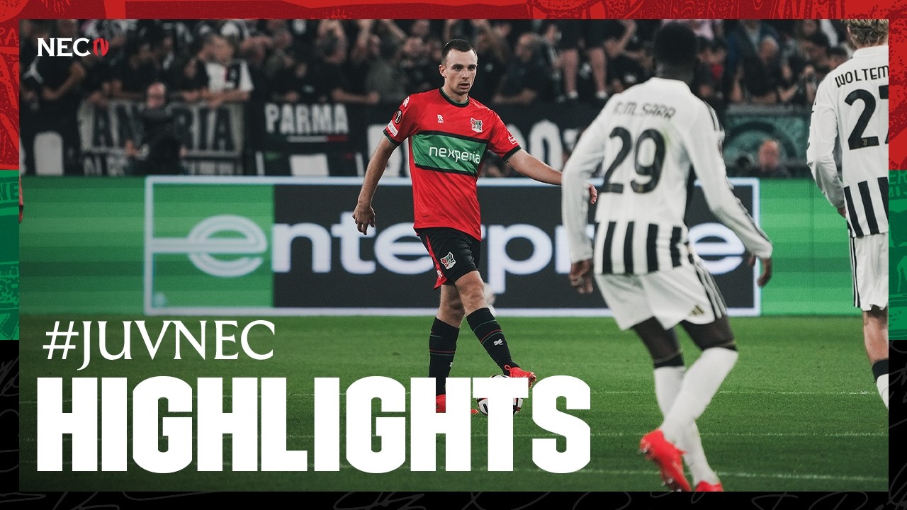Juventus FC maatje te groot voor N.E.C. in Turijn | Highlights #JUVNEC