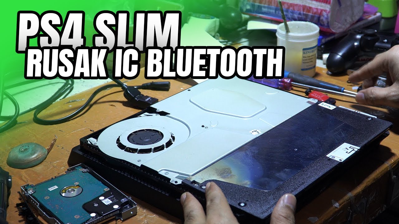 SERVICE PS4 SLIM RUSAK IC BLUETOOTH KODE ERROR 41283-8