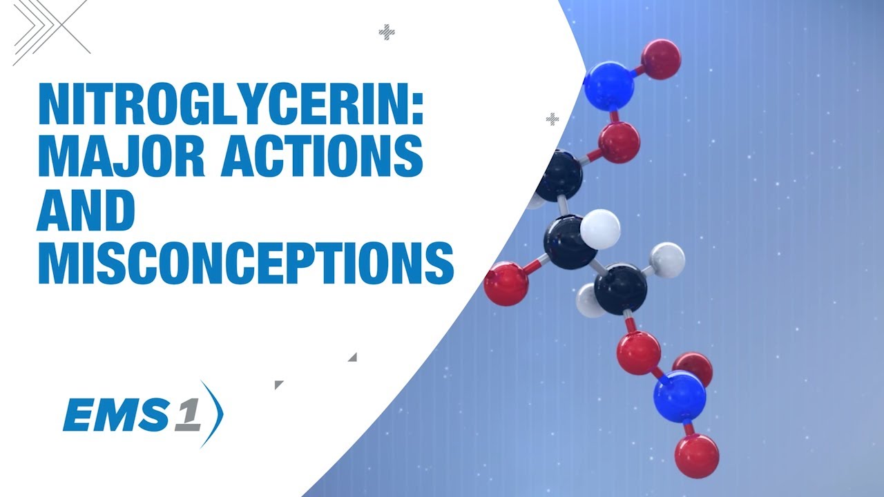 Nitroglycerin: Major actions and misconceptions