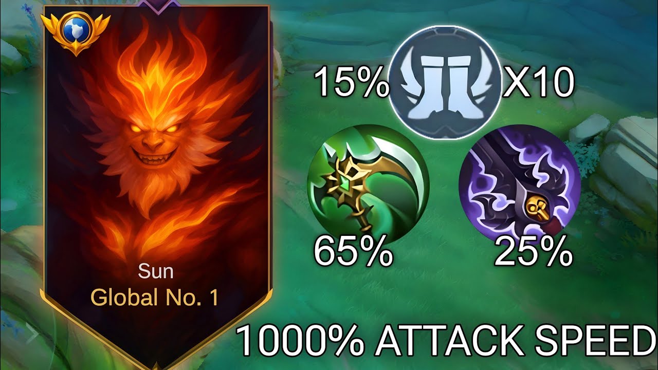 THIS IS THE ONLY ATTACK SPEED ITEM YOU NEED FOR SUN TO MAXIMIZE YOUR DAMAGE!