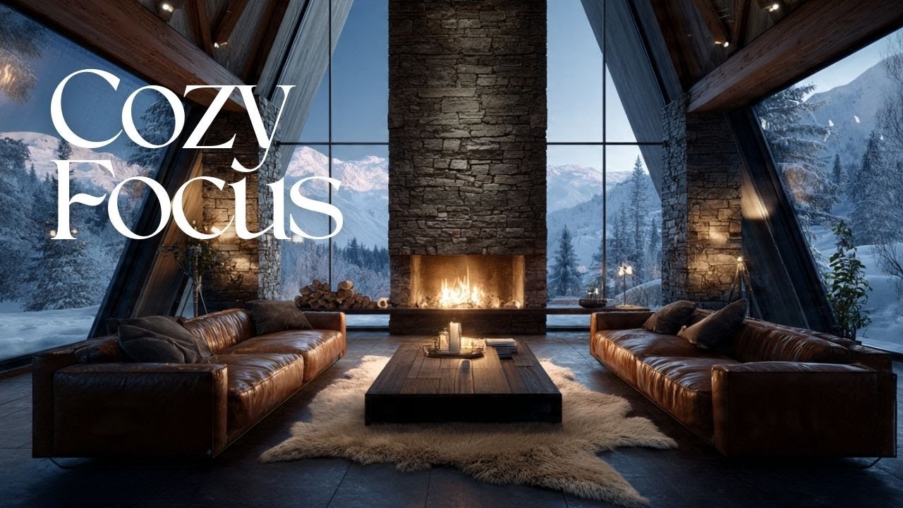 Winter Mountain Cabin | Piano & Fireplace for Deep Productivity