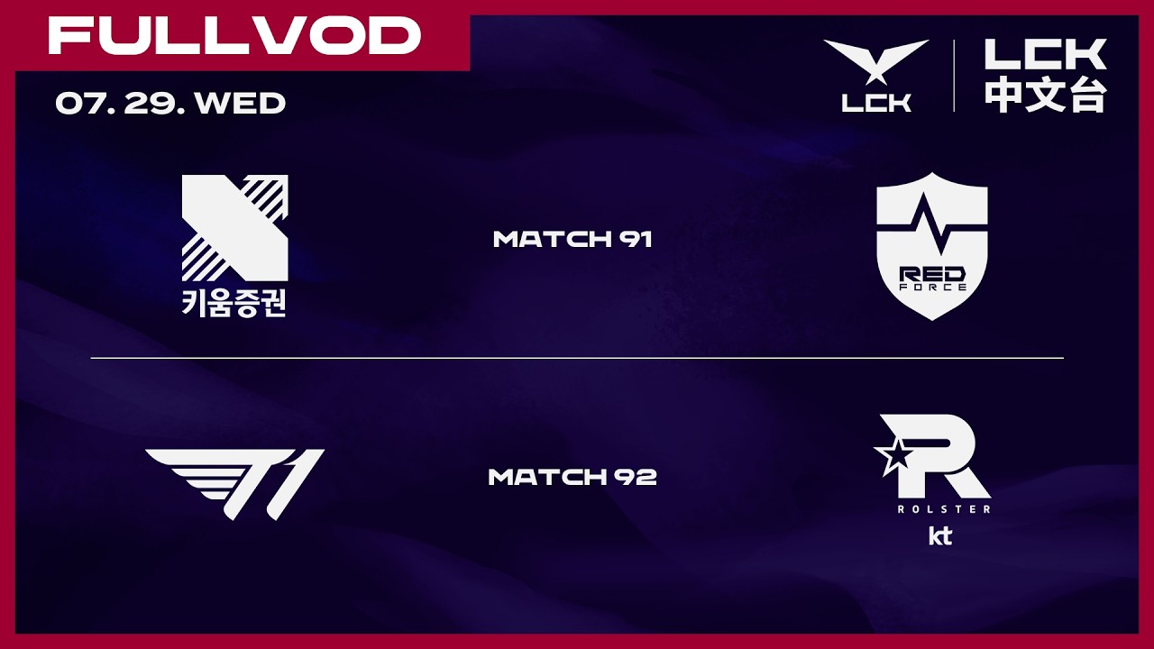 [中文] KRX vs NS | T1 vs KT | 2026 LCK