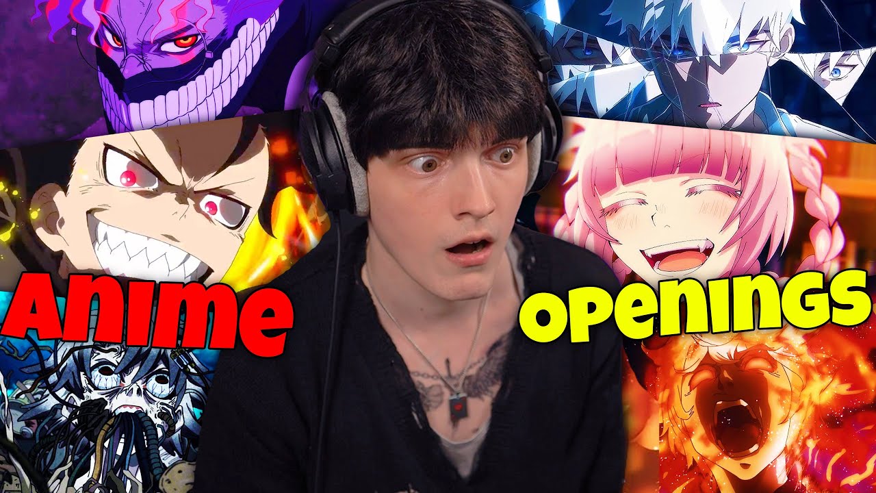 Reacting to ANIME OPENINGS for THE FIRST TIME #3