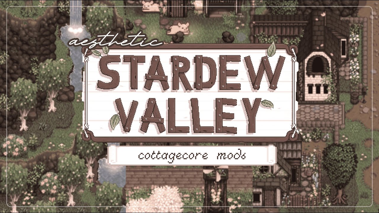 любимые моды для Stardew 1.6 🧺 | эстетические моды для CottageCore ✨