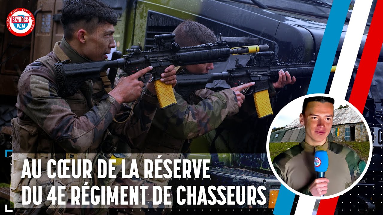 Au c&oelig;ur de la r&eacute;serve du 4e r&eacute;giment de chasseurs de Gap