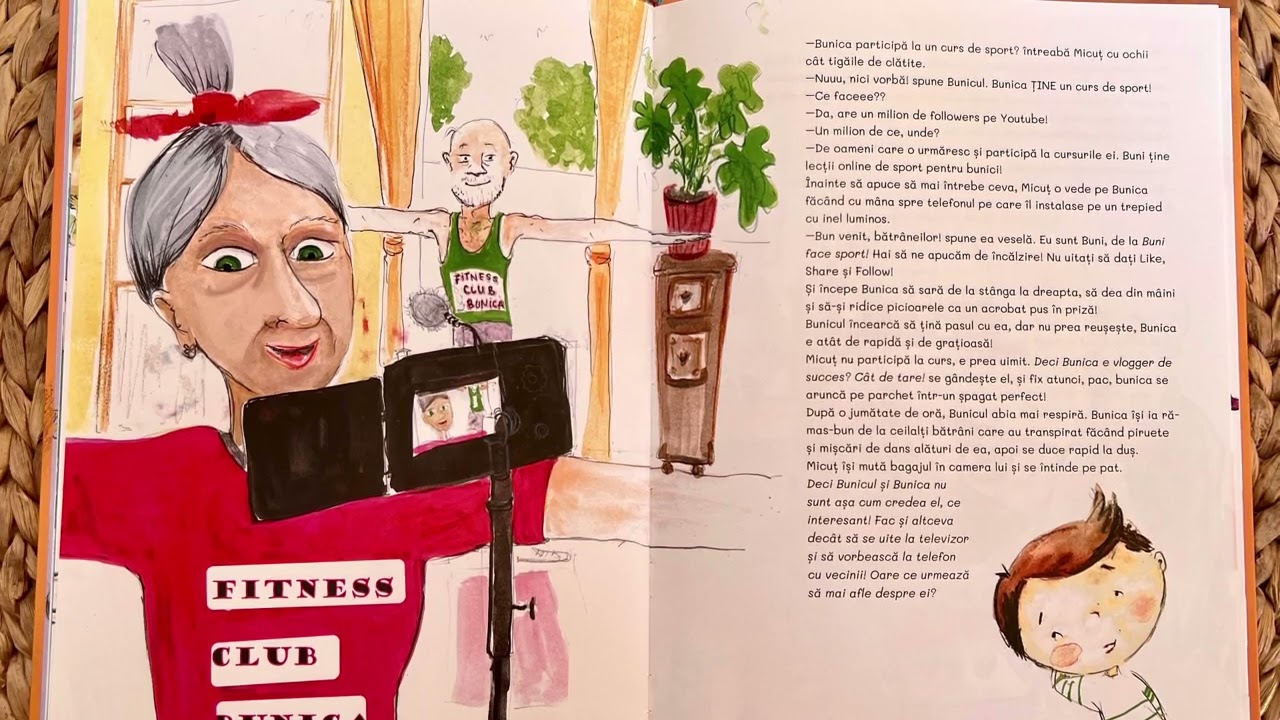 Bunica și Bunicul se poartă ciudat, carte pentru copii