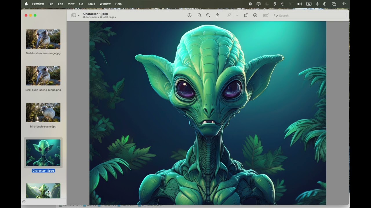 Adobe AI FIREFLY video concept art