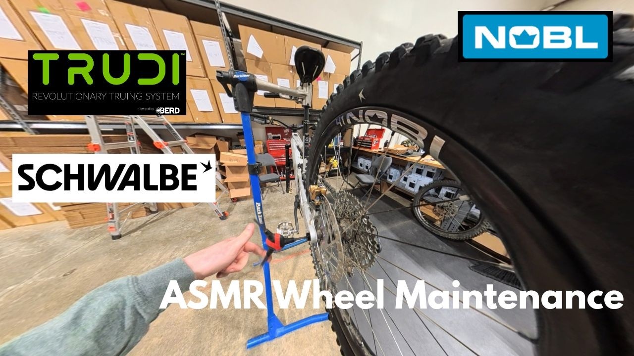ASMR Wheel Maintenance | Nobl TR41s, Trudi & Schwalbe Tire Install