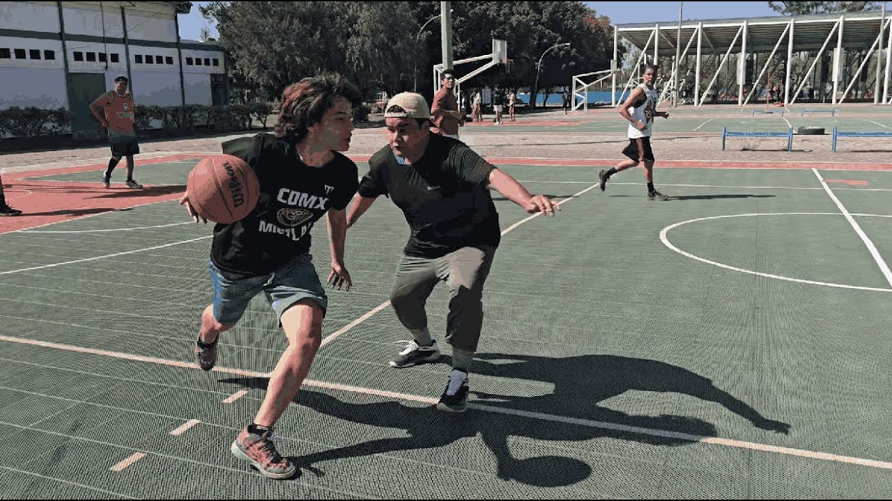 la cascara de básquet, hace unos domingos 🏀!⋆˙⟡#basketball #leongto #retasdebasket