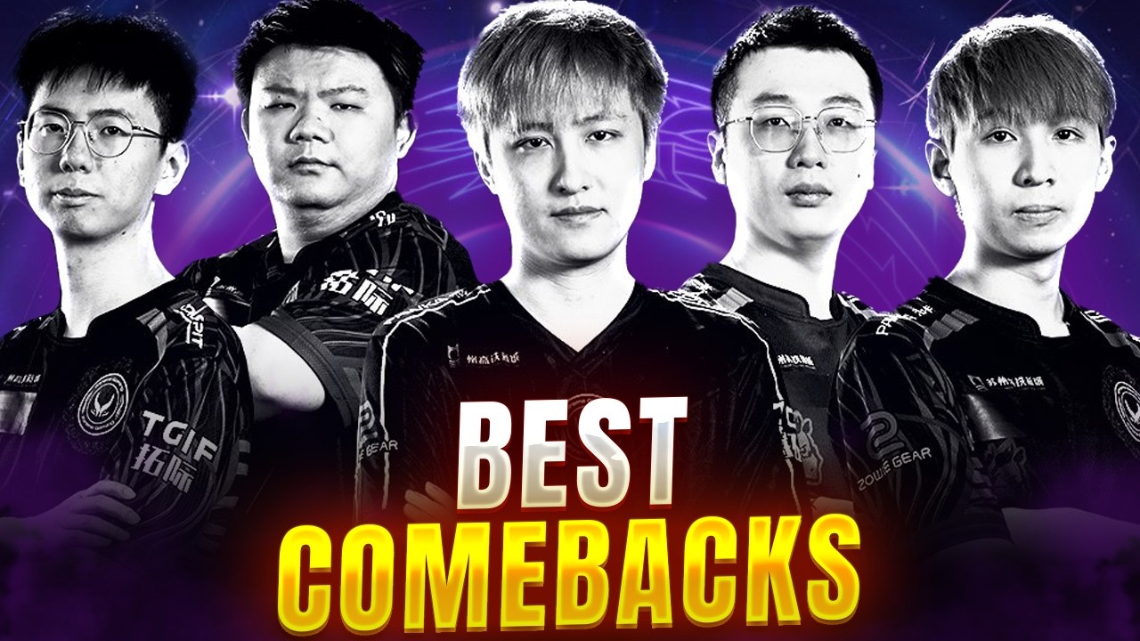 1% chance COMEBACKS which made The International 2025 so EPIC