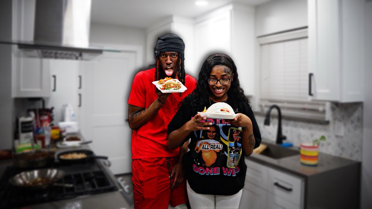 Trezzy Cooks Tacos With Onlyfans Star RealFluffy!